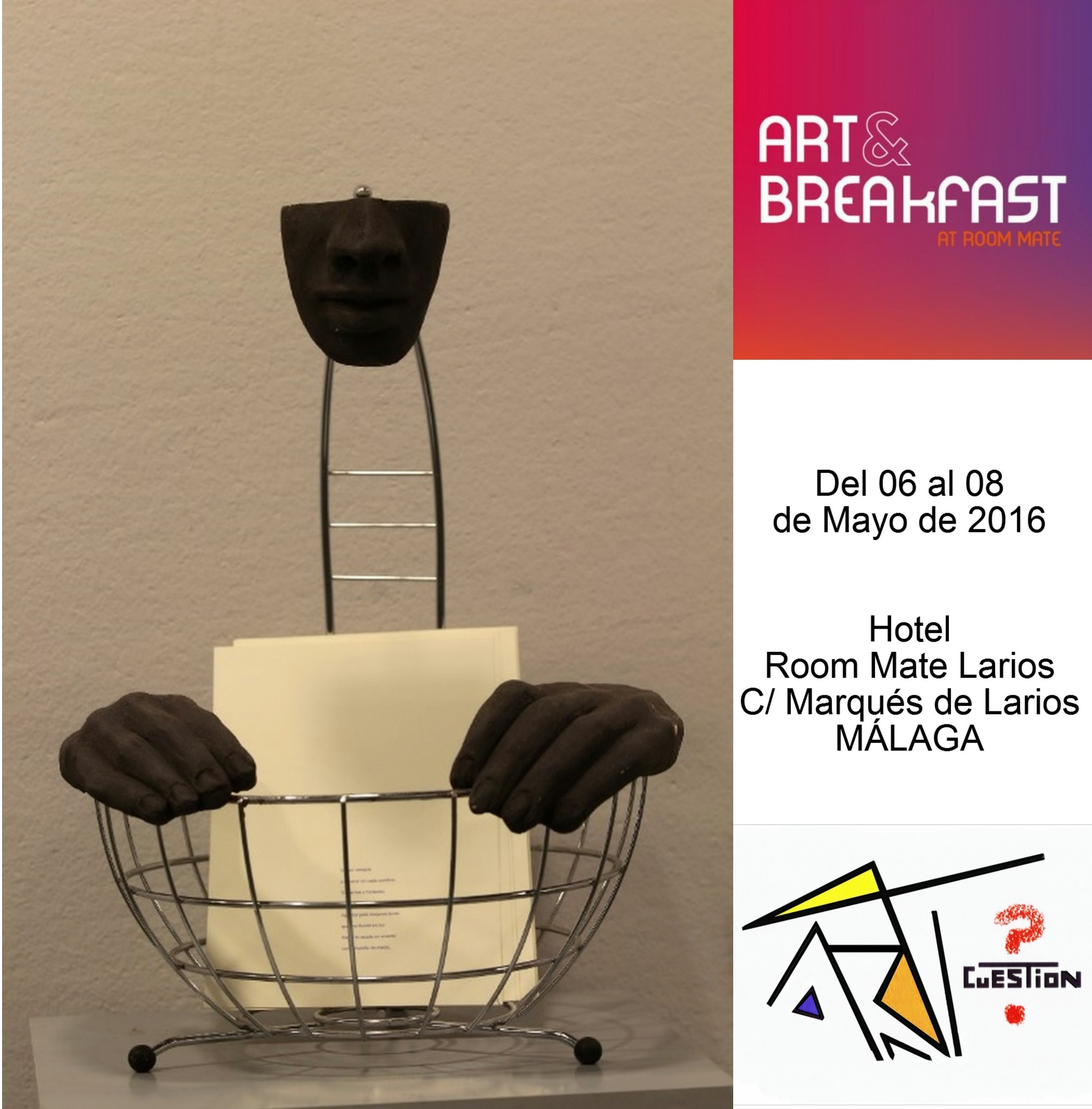 Invitación Carmen Cabaneiro Art&Breakfast